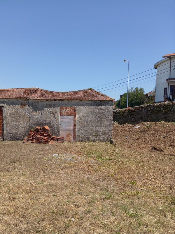 terreno agrícola após limpeza